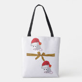 Possum Joyeux Sacs fourre-tout de Noël pour femmes (Dos)