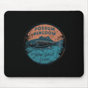 Possum Kingdom State Park Texas Retro Vintage Vis Muismat