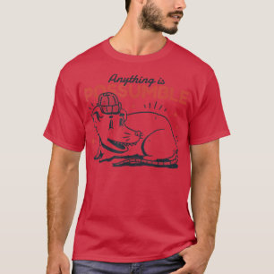 Possum Liefhebber Alles Is Mogelijk Funny Opossum  T-shirt
