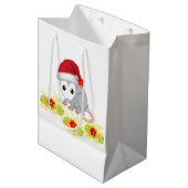 Possum Merry kerstcadeautassen Medium Cadeauzakje (Voorkant Gekanteld)