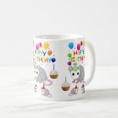 Possum Mug Joyeux Anniversaire Mug (Devant droit)