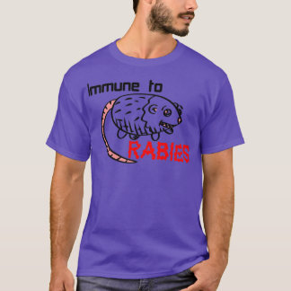 Possum NatNatural Immune to Rabies T-shirt