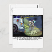 Possum Protocol Funny Gifts T - shirts & Collectib Briefkaart (Voorkant / Achterkant)