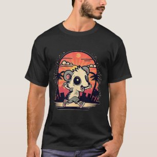 Possum Runner Opossum Costume Runner Possum T-shirt