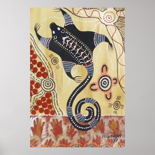 POSSUM SUNRISE POSTER (Voorkant)