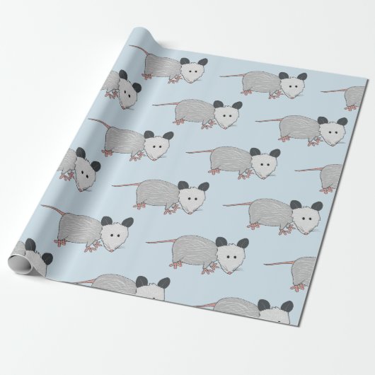 Possum Surprise Cadeaupapier (Uitgerold)