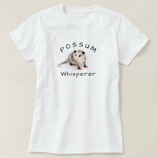 Possum Whisperer T-shirt (Design voorkant)