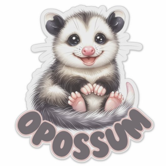 POSSUME - STICKER DE NURSERY (Devant)