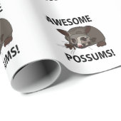 Possums Geweldige Funny Possums Cadeaupapier (Rol Hoek)