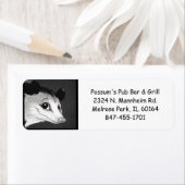 Possum's Pub Bar en Grill Retouradres Labels (Insitu)