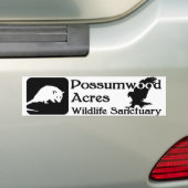 Possumwood Acres Logo Bumpersticker (Op auto)
