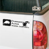 Possumwood Acres Logo Bumpersticker (Op Truck)