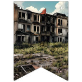 Post Apocalypse Themafeest Vlaggetjes (Derde vlag)