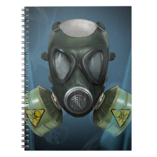Post-Apocalyptic Gas Mask Notitieboek