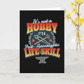 Post Apocalyptic Life Skill Blacksmith Kaart (Gele Bloem)