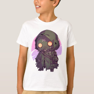 Post Apocalyptic Wanderer in anime stijl T-shirt