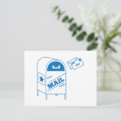 Post Briefkaart (Staand voorkant)