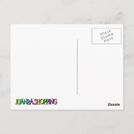 post briefkaart (Achterkant)