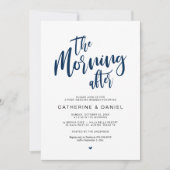 Post bruiloft Brunch, de ochtend na Kaart (Voorkant)