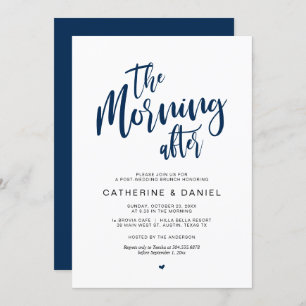 Post bruiloft Brunch, de ochtend na Kaart