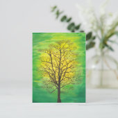 Post Card - Groene Boom Briefkaart (Staand voorkant)