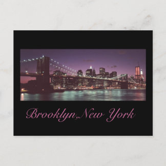 post card nyny, Brooklyn, New York Briefkaart