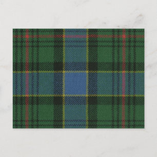 Post Card Ogilvie Hunting Ancient Tartan Briefkaart