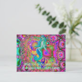 Post Card - Psychedelic Mermaid Briefkaart (Staand voorkant)