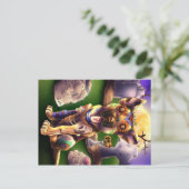 Post Card Wolf Gang de Duitse pop Briefkaart (Staand voorkant)