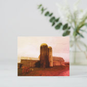 Post-croisement - Vielle grange : Carte postale de (Debout devant)