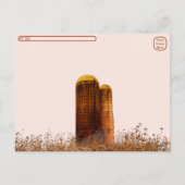 Post-croisement - Vielle grange : Carte postale de (Dos)