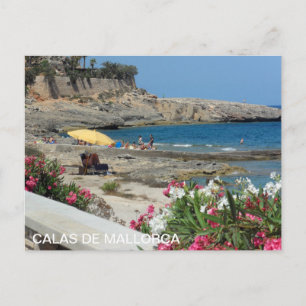 post de Calas de Mallorca, Playa Briefkaart