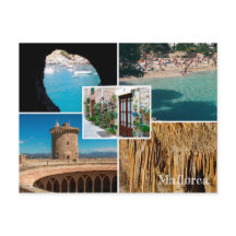 post fotomontaje de Mallorca - Majorca