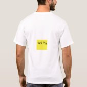 post het briefje, Kick me T-shirt (Achterkant)