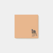 Post het briefje van Brindle Great Dane Post-it® Notes (Voorkant)