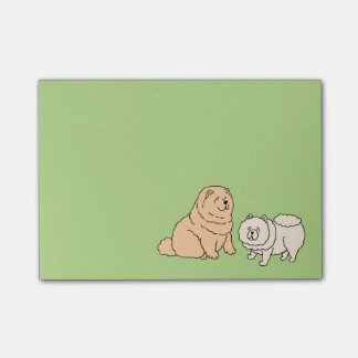 Post het met Chow Chow Dog Post-it® Notes