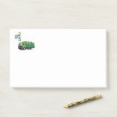 Post het Nota Vuilniswagen Post-it® Notes (Op bureau)