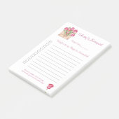 Post het Nota's 4x6 Tulips Dingen om te voltooien  Post-it® Notes (Schuin)