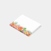 Post het Notities-tropische bloemen Post-it® Notes (Schuin)