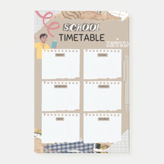 Post het notities voor alle leraren post-it® notes (Voorkant)