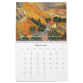  Post Impressionisme Art van Vincent van Gogh Kalender (Mar 2026)
