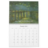  Post Impressionisme Art van Vincent van Gogh Kalender (Jan 2026)