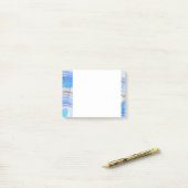 Post-it® 0016A Blues Abstraits (Sur un bureau)