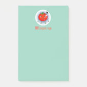 Post-it® 100% de Rage Biologique Drôle Tomate Enragée (Devant)