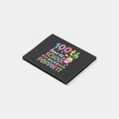 Post-it® 100 jours d'école et fille toujours branchée (Incliné)