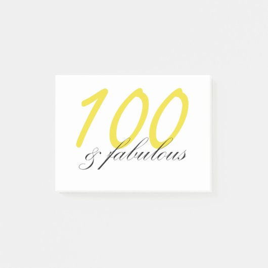 Post-it® 100 n Fabuleux (Devant)