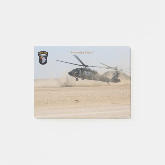 Post-it® 101e aigle de fort campbell (Devant)