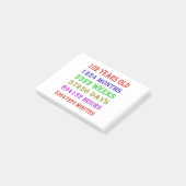 Post-it® 102e anniversaire Jalons (Incliné)