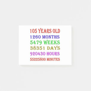Post-it® 105e anniversaire des jalons