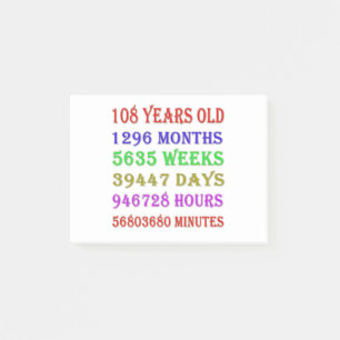 Post-it® 108e anniversaire Jalons